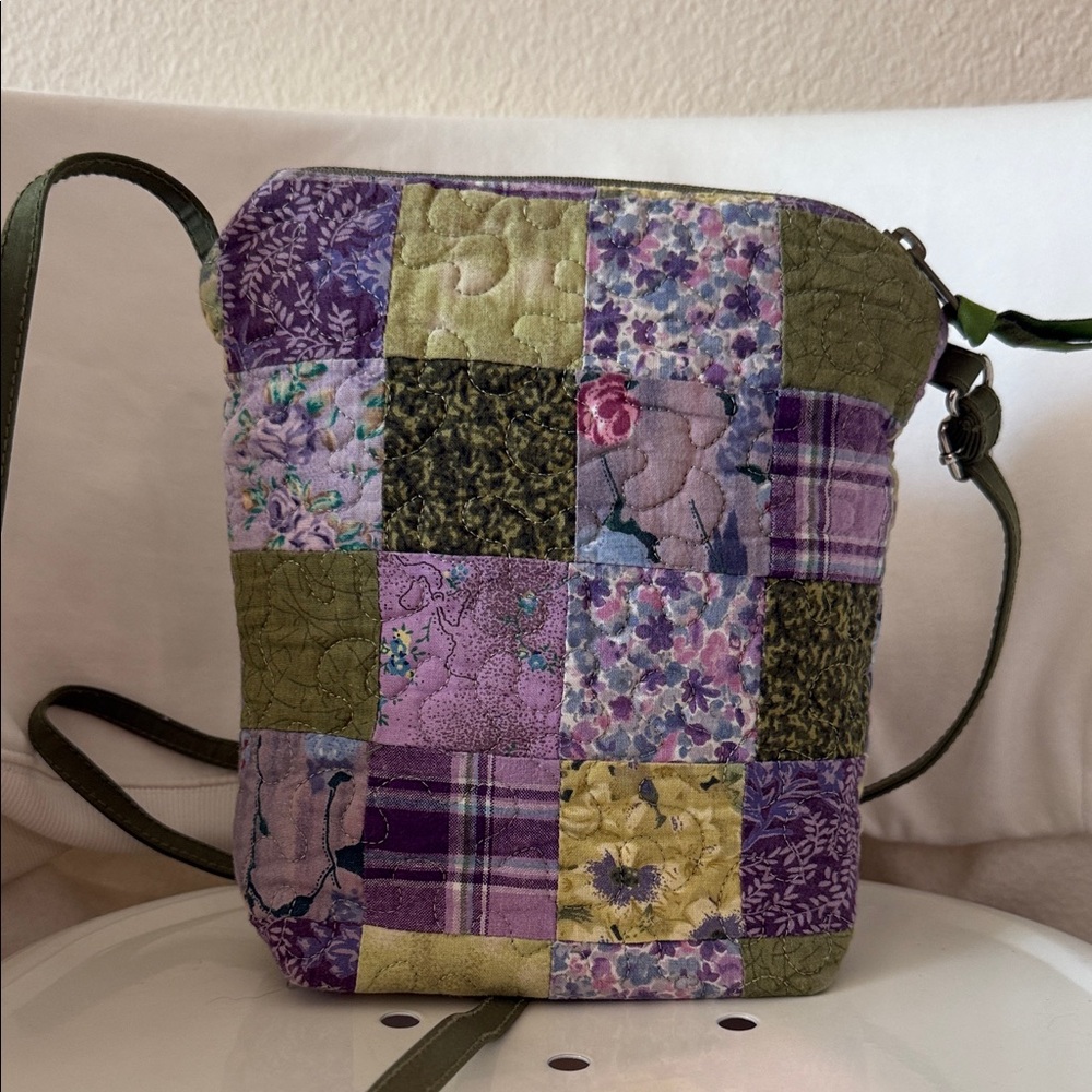 Donna Sharp Floral Patchwork Crossbody Handbag In… - image 3